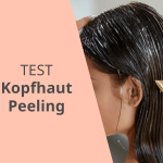 Kopfhaut-Peeling Test